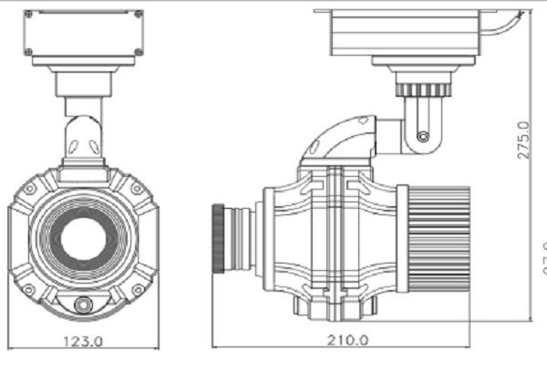 Custom LED outdoor Image projector IP65 2