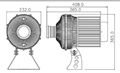 Custom safety warning signs projector light 2