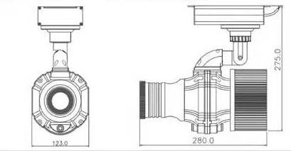Custom outdoor gobo light projector IP65 2