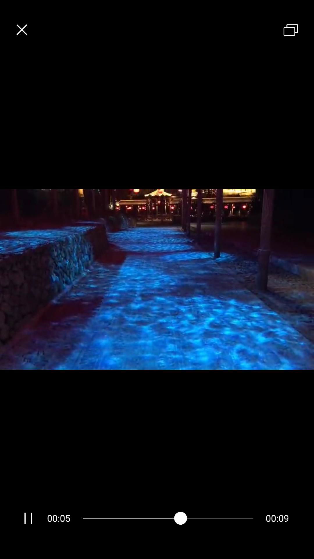 Custom water wave ripple projector light IP65 5