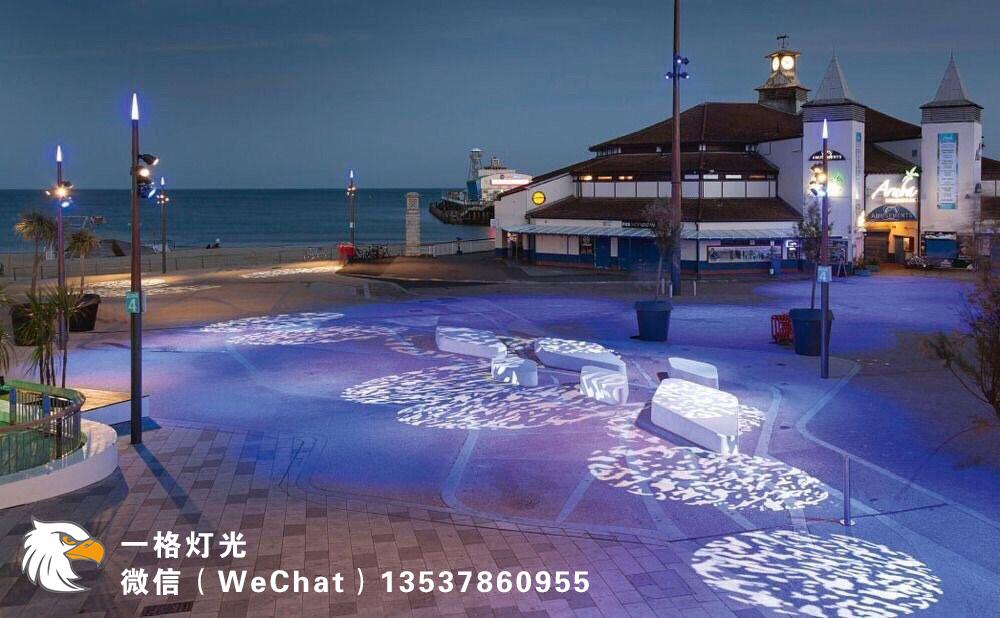 100W/200W/300W outdoor multi gobo light projector 5