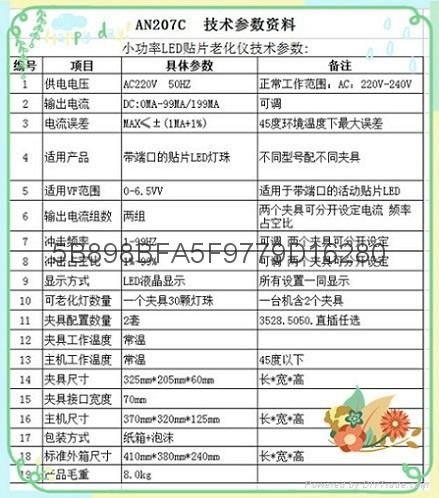 專業生產小功率LED老化儀外帶端子電阻 3