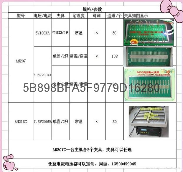專業生產小功率LED老化儀外帶端子電阻 5