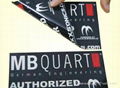 screen printed floor graphics decal with lamination film 2