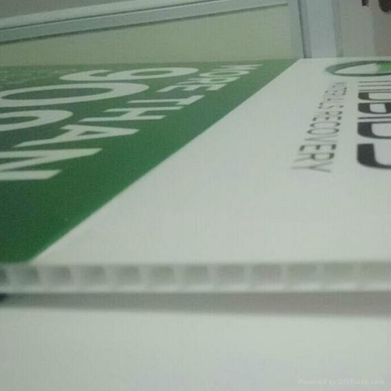 coroplast sheet print with material corrugated plastic,14C color and