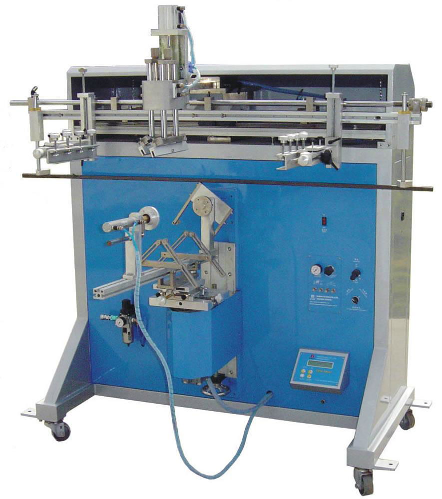 Semi automatic screen printer for bucket