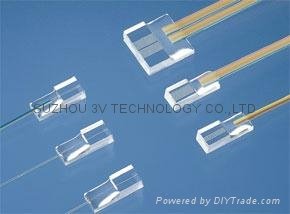 Optic Fiber Array FA 90º degree Pigtail Connector Customized 2