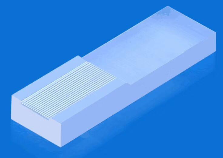 石英玻璃光纤v槽v型槽 客户定制