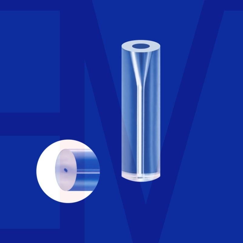 1.0mm round glass tube cylindrical fiber ferrule capillary 127um custom 2