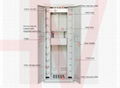 ODF Optical fiber distribution frame box cross-connection network cabinet 5