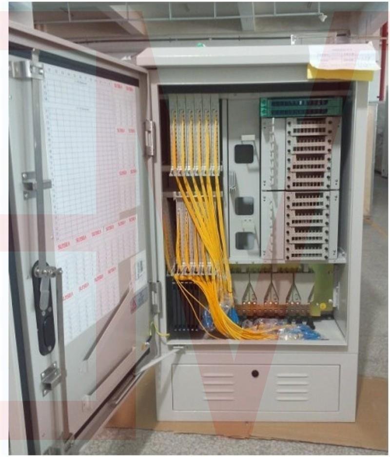 ODF Optical fiber distribution frame box cross-connection network cabinet