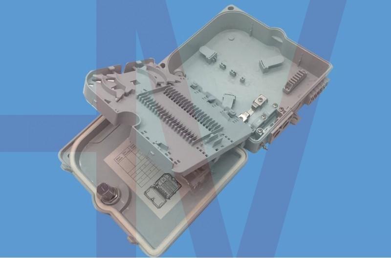 Optical fiber cable splice connection terminal splitting panel box 5