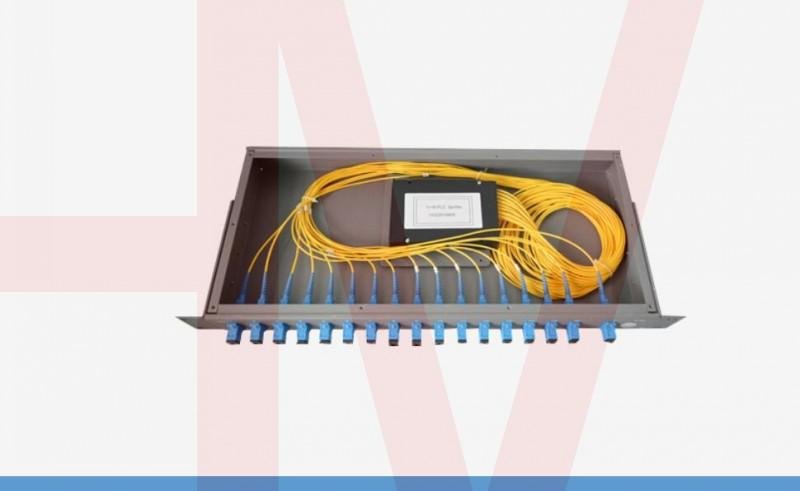 ABS Box / plug-in slot-box / rack PLC optical splitter 14