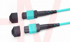 MPO type optic fiber patchcord