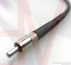 Large core fiber steel ferrule for SMA laser energy connector customized