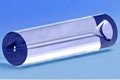 Dual-core round glass tube cylindrical