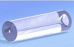 Custom dual-core round glass tube cylindrical fiber ferrule capillary