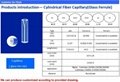cylindrical fiber capillary glass ferrule tube custom 2