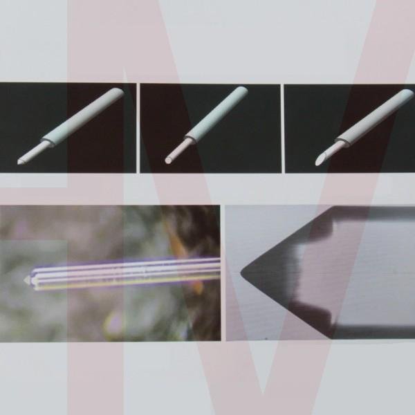 Customized Au-Plated Metallized Lens Fiber Assembly 5