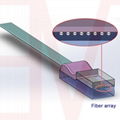 Custom v-groove Fiber Array Pigtail 14