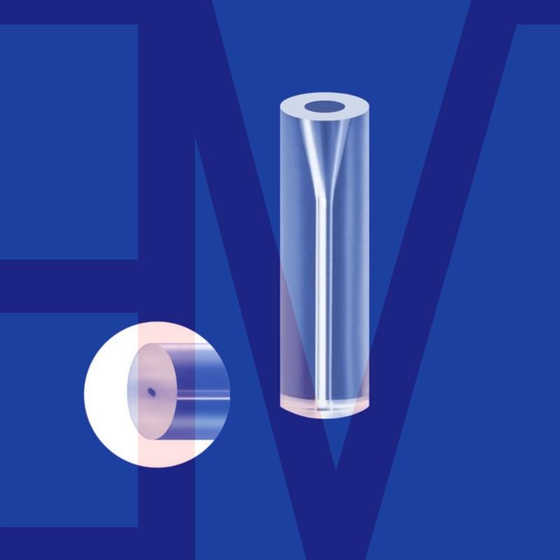 Dual-core paralleling fiber capillary