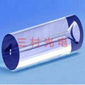 Dual-core spacing glass ferrule