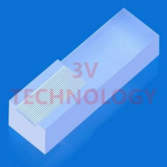 16channels Fiber v-groove