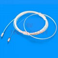 Custom dual-core glass ferrule fiber pigtail