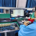 Custom multi-core glass capillary optic fiber pigtail 11