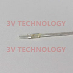 Custom 16cores glass ferrule optic fiber pigtail