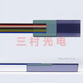 SM+PM mixed fiber array unit