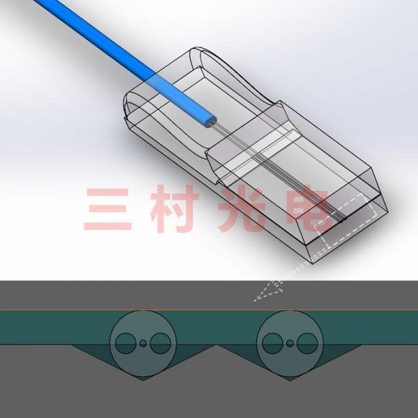 定製光纖陣列組件（單模光纖+多模光纖）） 4
