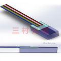 Mode-field matched MFD fiber array