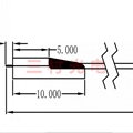 Lensed fiber array 5