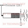 定製硅V槽光纖陣列 11