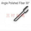 Angled fiber 19