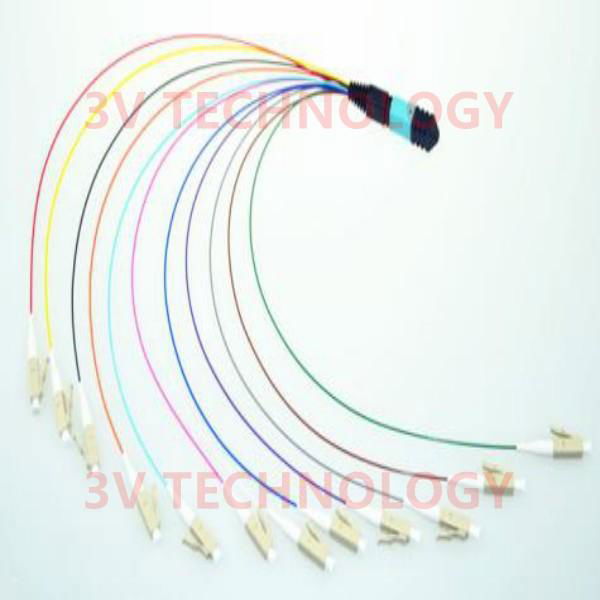 12cores MPO Patch Cord with LC connector 2