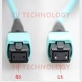 12cores MPO Patch Cord with LC connector 12