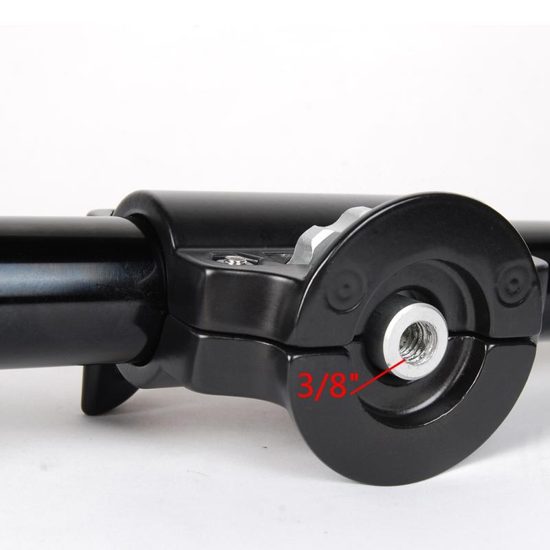 MultiMount Horizontal Bar 4 Head 131DDB Cross Side Arm for Tripods on