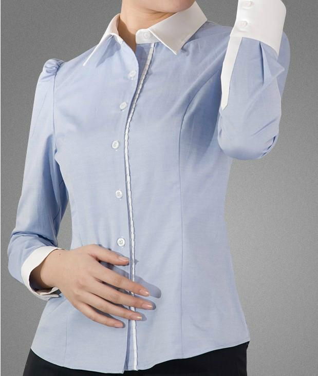 Long-sleeved blouse of Commerce 3