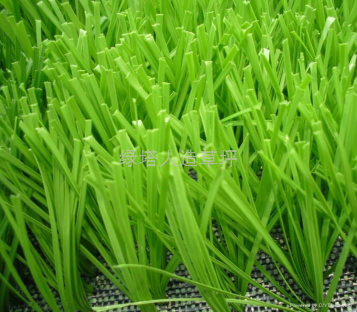 Monofilament artificial grass S shape 2