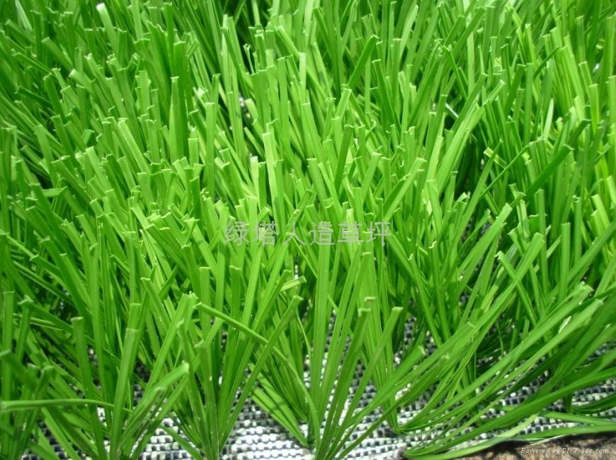 Monofilament artificial grass S shape 3