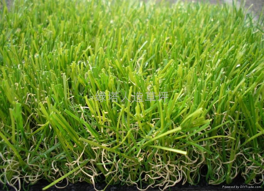 Garden four colors artificial lawn 4