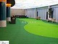 Roof building artificial turf 4