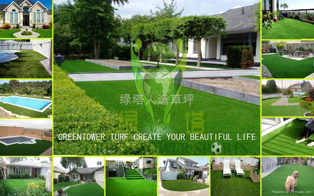 Green artificial grass industry will set off a storm popularity