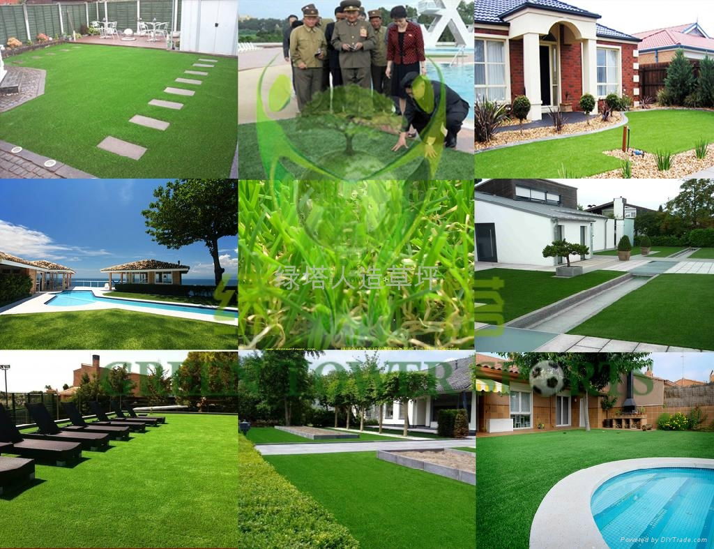 Green artificial grass industry will set off a storm popularity