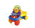Switchable toys baby walker(ride-on or push forward)