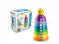 Puzzle toys stacked cups 1