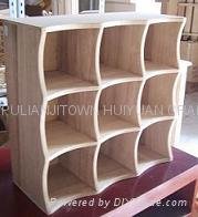 wood chequered tray,wooden CD storage rack
