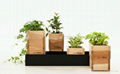 Wooden flower box